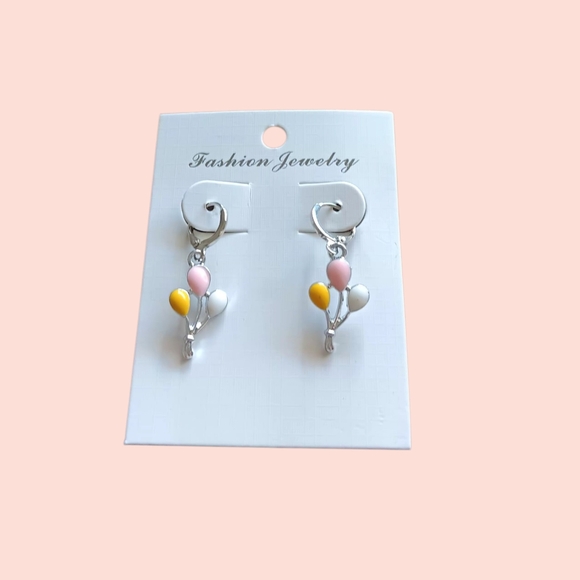 Unknown Jewelry - Balloon Huggie Earrings